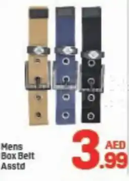 Day To Day Mens Box Belt offer