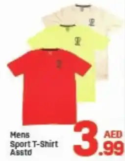 Day To Day Mens Sport T-Shirt Asstd offer