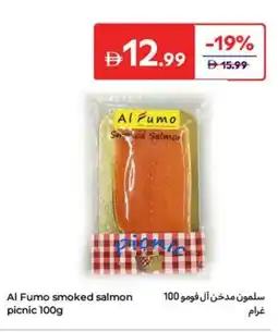 Carrefour Al Fumo smoked salmon offer