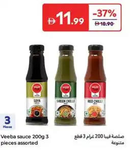 Carrefour Veeba sauce assorted offer