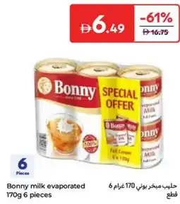 Carrefour Bonny milk evaporated offer