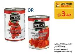 Carrefour Ottima peeled or chopped tomato offer