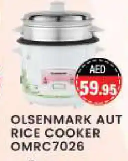 Zain Hypermarket OLSENMARK Rice Cooker offer