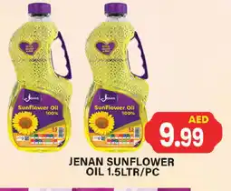 Zain Hypermarket JENAN Sunflower Oil offer