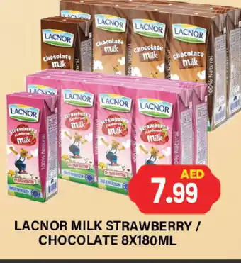 Zain Hypermarket LACNOR Flavoured Milk offer