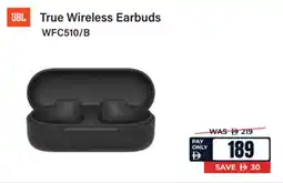 ECity JBL True Wireless Earbuds WFC510/B offer