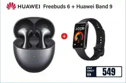 ECity Huawei Freebuds 6 + Huawei Band 9 offer