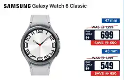 ECity Samsung Galaxy Watch 6 Classic offer