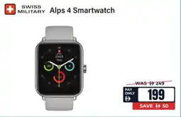 ECity Swiss Military Alps 4 Smartwatch offer