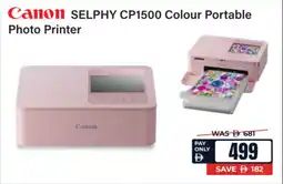 ECity Canon SELPHY CP1500 Colour Portable Photo Printer offer