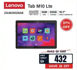 ECity Lenovo Tab M10 Lte ZA4K0026AE offer