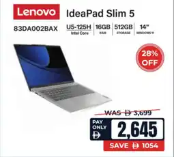 ECity Lenovo IdeaPad Slim 5 83DA002BAX offer