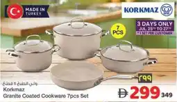 Safari Hypermarket Korkmaz Granite Coated Cookware offer