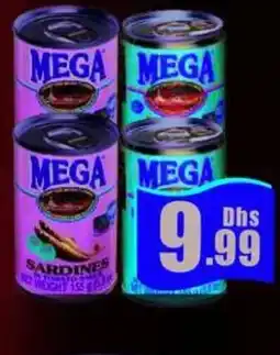 Amber Mega sardines offer