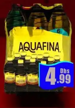 Amber Aquafina Water offer