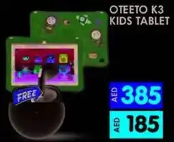 Amber Oteeto K3 kids tablet offer