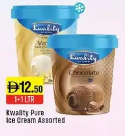 West Zone Supermarket Kwality Pure Ice Cream offer