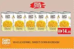 West Zone Supermarket Fresh whole kernel sweet corn offer