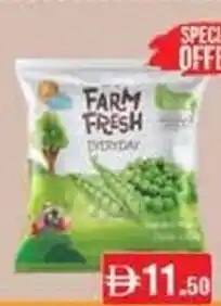 West Zone Supermarket Farm farmfresh garden peas offer