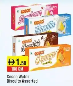 West Zone Supermarket Cosco Wafer Biscuits offer
