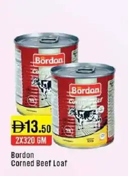West Zone Supermarket Bordon corned beef loaf offer