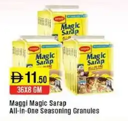 West Zone Supermarket Maggi magic sarap all-in-one seasoning granules offer