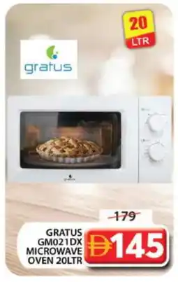 Grand Hyper Market GRATUS Microwave Oven offer