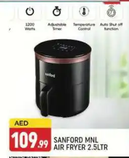 Al Madina SANFORD Air Fryer offer