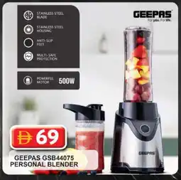 Grand Hyper Market GEEPAS Mixer / Grinder offer