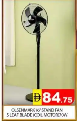 Mango Hypermarket LLC OLSENMARK Fan offer