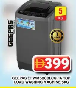 Grand Hyper Market GEEPAS Washer / Dryer offer