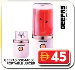 Grand Hyper Market GEEPAS Juicer offer
