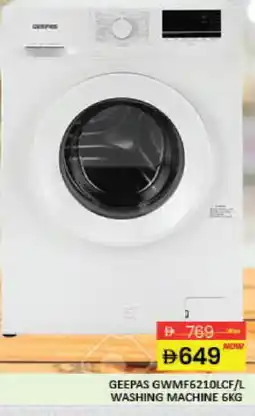 Mango Hypermarket LLC GEEPAS Washer / Dryer offer