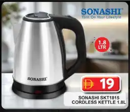 Grand Hyper Market SONASHI Kettle offer