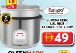 Grand Hyper Market OLSENMARK Rice Cooker offer