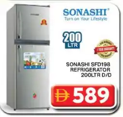 Grand Hyper Market SONASHI Refrigerator offer