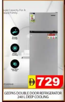 Mango Hypermarket LLC GEEPAS Refrigerator offer