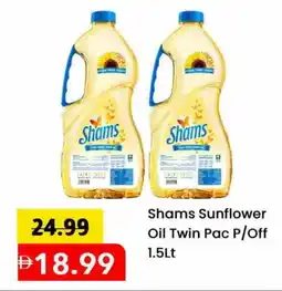 Mark & Save SHAMS Sunflower Oil offer