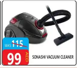 United Hypermarket SONASHI Vacuum Cleaner offer