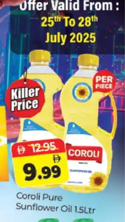 Al Madina COROLI Sunflower Oil offer