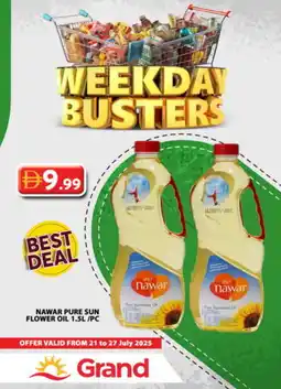 Grand Hyper Market NAWAR Sunflower Oil offer