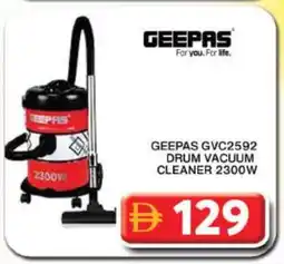 Grand Hyper Market GEEPAS Vacuum Cleaner offer