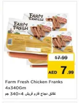 Nesto FARM FRESH Chicken Franks offer