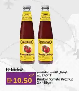 Lulu Hypermarket KIMBALL Tomato Ketchup offer