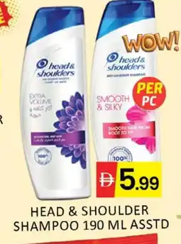 Al Madina HEAD & SHOULDERS Shampoo / Conditioner offer