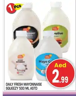Baniyas Spike Hypermarket DAILY FRESH Mayonnaise offer