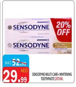 United Hypermarket SENSODYNE Toothpaste offer