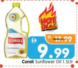 Al Madina Hypermarket COROLI Sunflower Oil offer