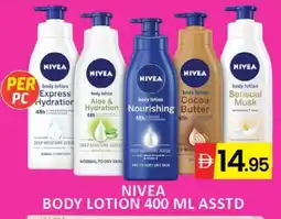 Al Madina Nivea Body Lotion & Cream offer