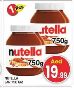 Baniyas Spike Hypermarket NUTELLA Chocolate Spread offer